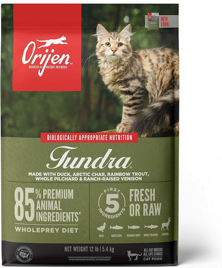 Orijen Tundra Cat Dry Food with Duck 5.4kg