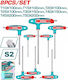 Total T-Shaped 8pcs