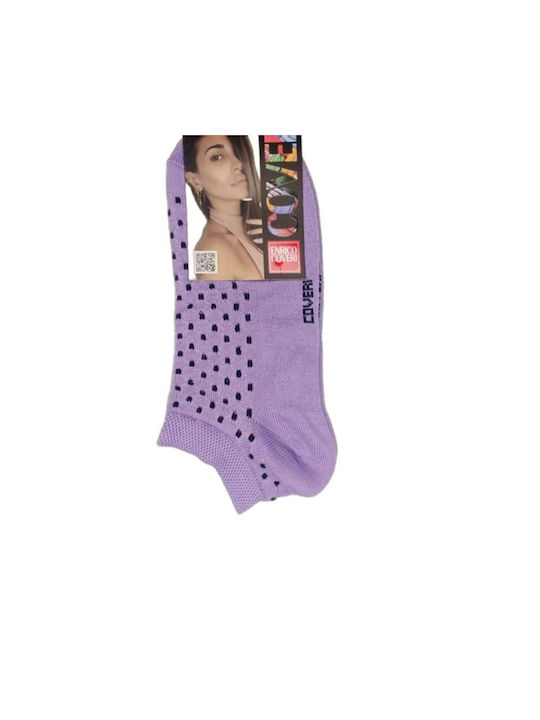 Enrico Coveri Women's Socks Lila