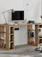 Schreibtisch Colmar Holz Open Walnut 140x60x75cm