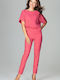 Lenitif Women's One-piece Suit Pink