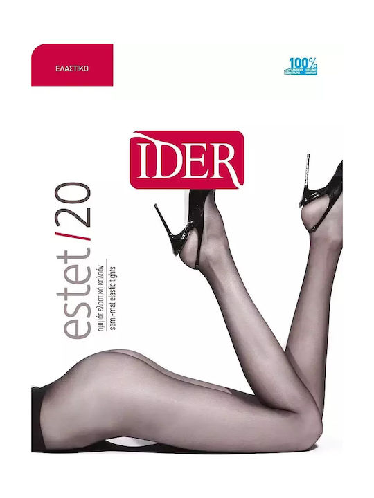 IDER Ελαστικό Estet Γυναικείο Καλσόν 20 Den Μπεζ