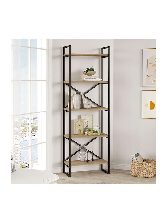 Bibliotecă Dusan Sepet Stejar 58x30x175 cm