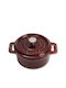 Staub Tiefer Topf aus Gusseisen 0.25Es / 10cm