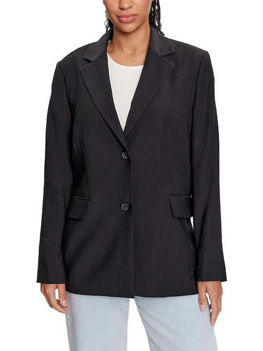 Calvin Klein Damen Blazer Black