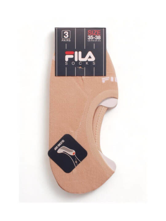 FILA Ghost Socks Бежов 3 чифта
