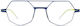 Lool Metro Metal Eyeglass Frame Blue METROTQPK5020140
