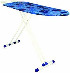 Sidirela Maxima Ironing Board for Steam Iron Foldable Blue 125x44cm