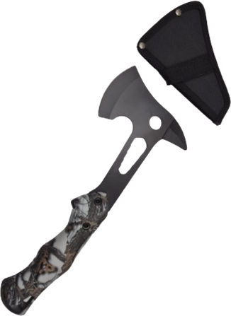 Multifunctional Axe Ideallstore Multicolor 30 Cm Sheath Included