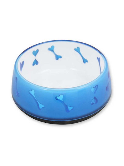 All For Paws Love Plastic Bowl Food & Water for Dog & Cat with Base 270ml 12cm (Various Colors)