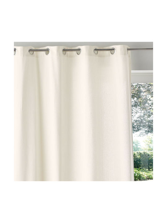La Redoute Interieurs Vorhang mit Grommet Beige 350099436_3087_15 140x180cm