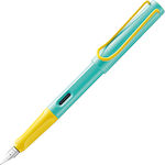 Lamy Lamy Safari Pina Colada Special Edition 2024 0E9 Fountain Pen Writing Pen made of Plastic