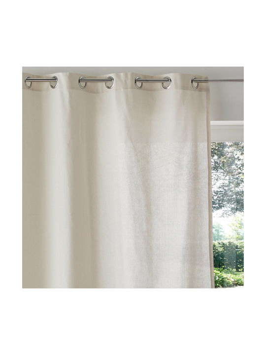 La Redoute Interieurs Vorhang mit Grommet Weiß 324054701_749_10 135x180cm