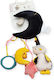 Moulin Roty Pendant Toy for Stroller and Car Moon for 0++ Months