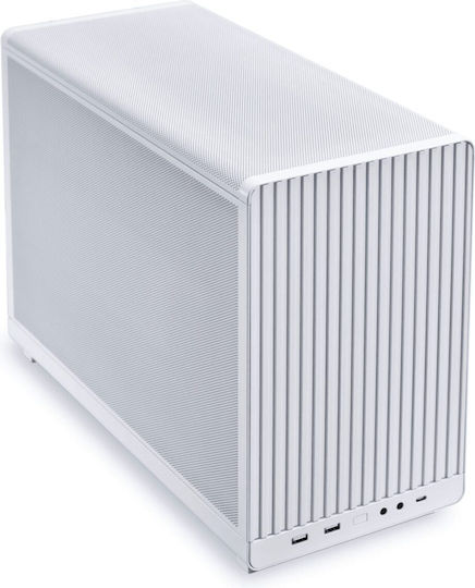 Lian Li A3-mATX Mini Tower Κουτί Υπολογιστή Λευκό