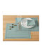 La Redoute Interieurs Napkin Linen Set 4pcs Green 35x45cm