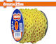 Wadfow Plastic Traffic Chain Yellow L25m
