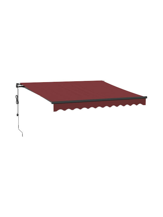 vidaXL Zelt Terrasse mit LEDs & Wind Sensor Bur...