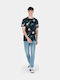 Herren Jeanshosen mit Schlank Schmal Anwendung Blau