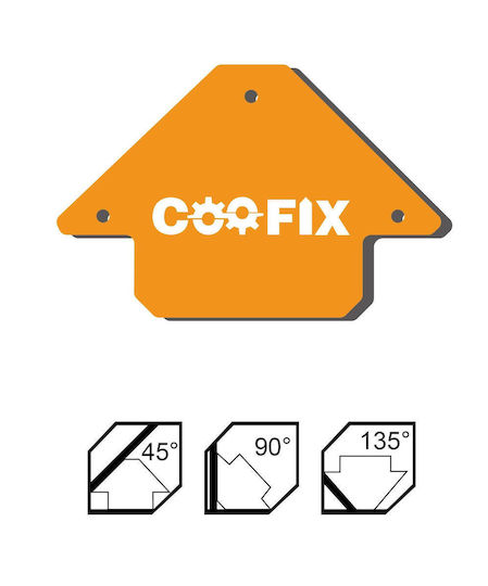 Coofix CFH-I01005 Γωνία Συγκόλλησης με Μαγνητική Ικανότητα 22kg