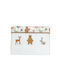 Baby Star Blanket Nursery Swaddling Blankets Waffle White 75x100cm