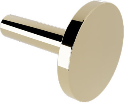 Verdi Lamda Single Wall-Mounted Bathroom Hook ​6x6cm Gold
