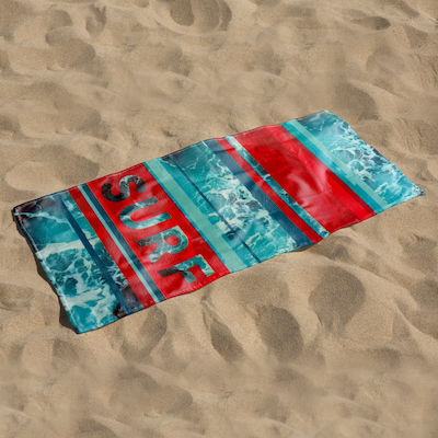 Sidirela Light Blue Beach Towel 160x80cm