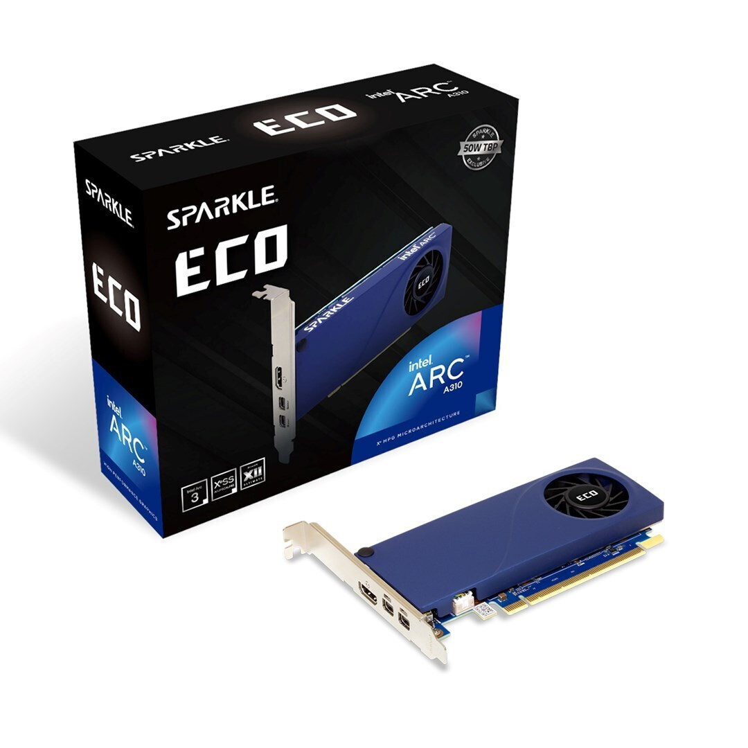 Sparkle ARC A310 4GB GDDR6 ECO Κάρτα Γραφικών