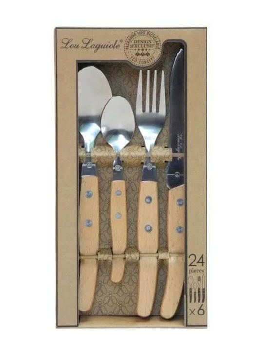 Amefa Cutlery Set Stainless Beige 24pcs