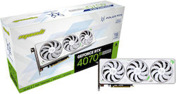 Manli GeForce RTX 4070 Ti Super 16GB GDDR6X Polar Fox Κάρτα Γραφικών