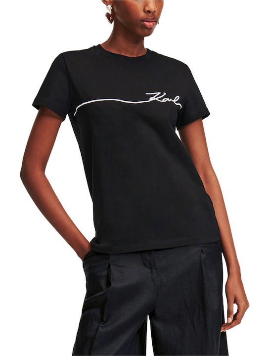 Karl Lagerfeld Γυναικείο T-shirt Black