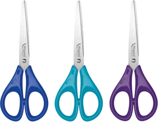 Maped Essentials Scissors for Crafts 16cm with Stainless Steel Blade (Μiscellaneous colours) 1pcs