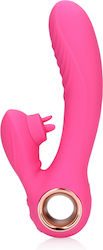 Loveline Tongue Flickering Heating Rabbit Vibrator