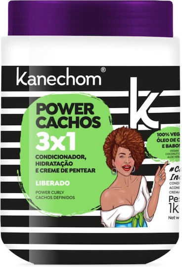 Kanechom Power Cachos 3x1 Mască De Păr Pentru Hidratare 1000gr