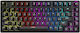 Savio Phenix RED Wireless Gaming Mechanical Keyboard 75% with Gateron Red Pro switches and RGB lighting (English US)