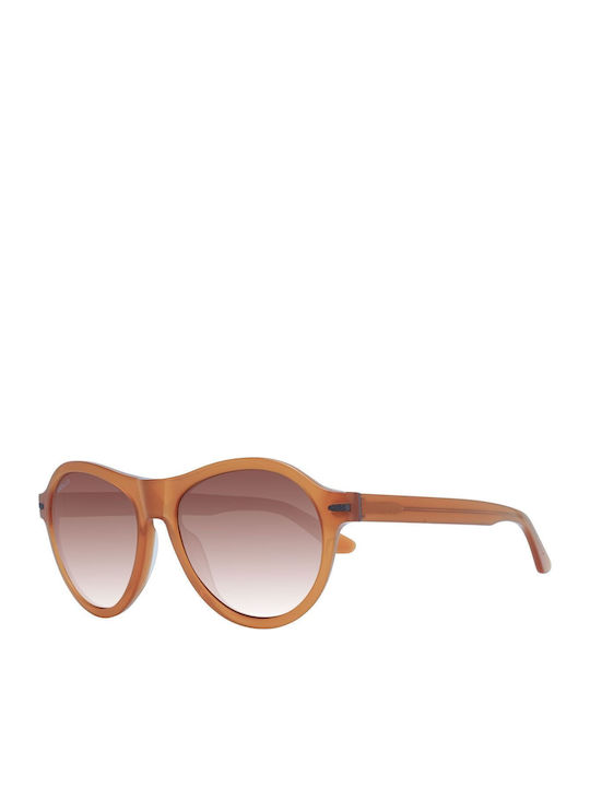 Serengeti Unisex Sunglasses with Brown Plastic Frame and Brown Gradient Lens SS527002