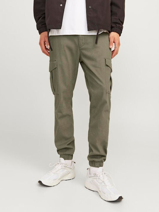 Jack & Jones Trousers Cargo Elastic in Slim Fit...