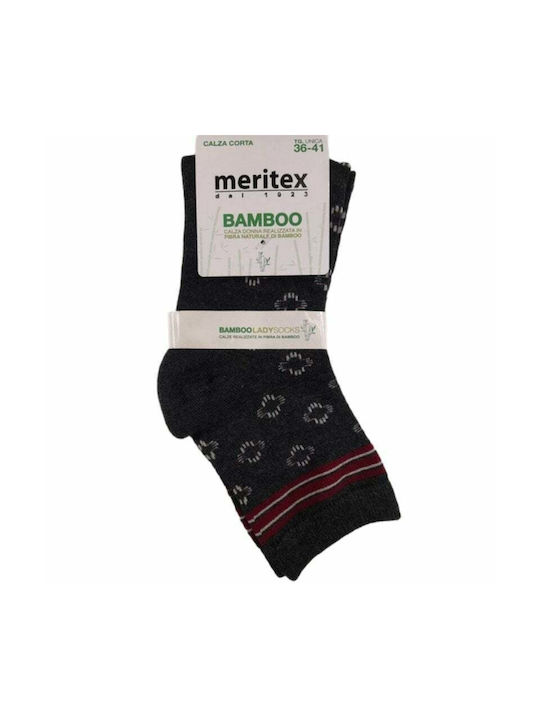 Meritex Women's Socks Dark grey