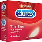 Durex Feel Thin Condoms 3pcs