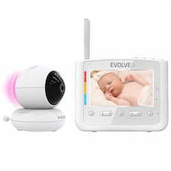 Evolveo Baby Monitor with Camera & Screen 4.3" , Two-way Communication & Lullabies