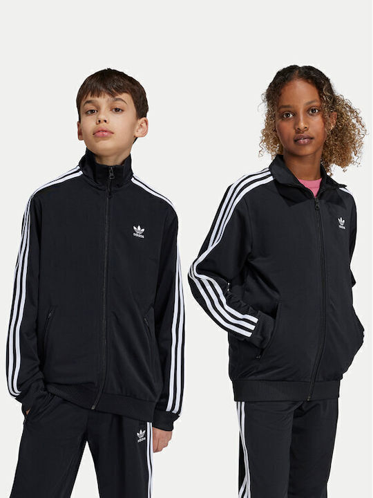 Athletic Kids Cardigan Black Adicolor