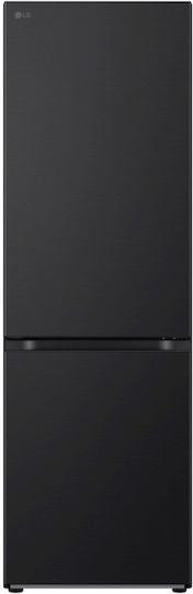 LG Kühl-Gefrierkombination 344Es Total NoFrost H186xB59.5xT68.2cm. Schwarz GBV3100EEP