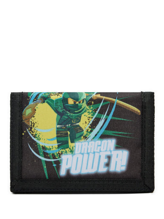 LEGO Kids Wallet with Coins with Velcro Black