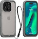 Catalyst Back Cover Plastic 2mm with Strap Waterproof Gray (iPhone 15 Pro)