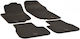 Umbrella Satz Vorder- und Hintermatten 4Stück aus Gummi für Peugeot 207 Ford Flex 2006-2012 Schwarz