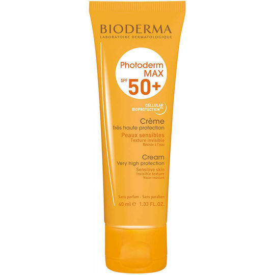 Bioderma Photoderm Max Aquafluid Αντηλιακή Κρέμα Προσώπου SPF50 40ml