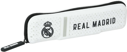 Real Madrid Κασετίνα Βαρελάκι Λευκή