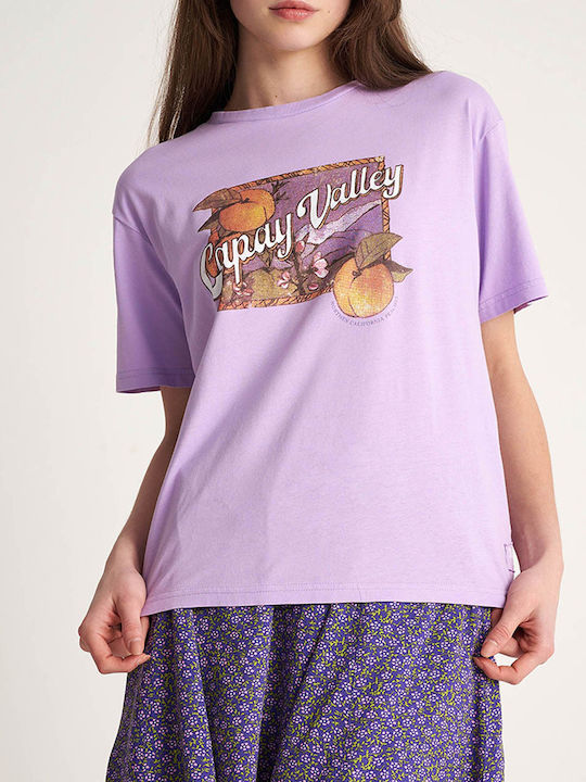 Attrattivo Γυναικείο T-shirt Lilac