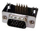 D-sub Connector Αρσενικος Pcb Γωνιακος Τριων Σειρων 110-hd-15p Wei Wan