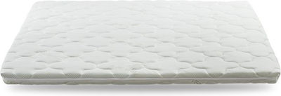 Fylliana Mattress Topper Super Double Memory Foam with Removable Cover 160x200cm